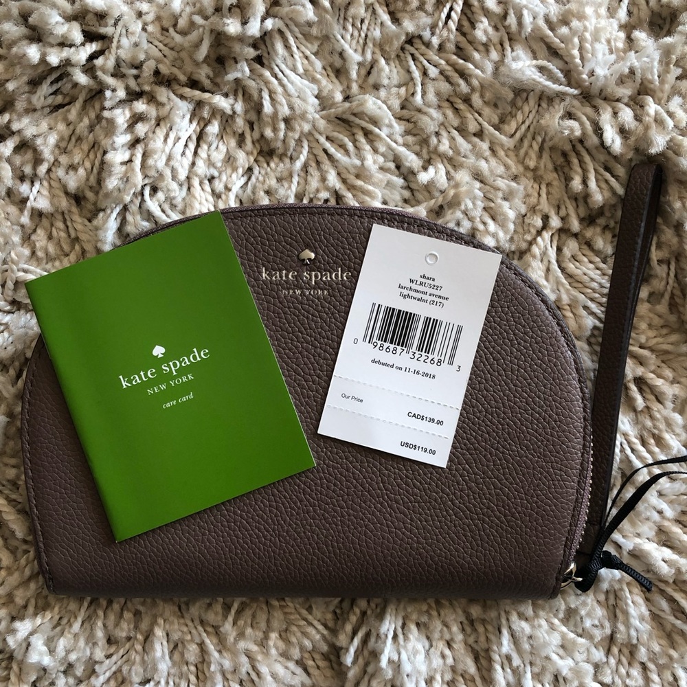 🆕 {Kate Spade} Shara Larchmont Ave Phone Wristlet - Picture 5 of 5